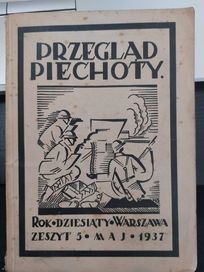 Przegląd Piechoty. Rok. X, Warszawa Z. 5, maj 1937 rok.