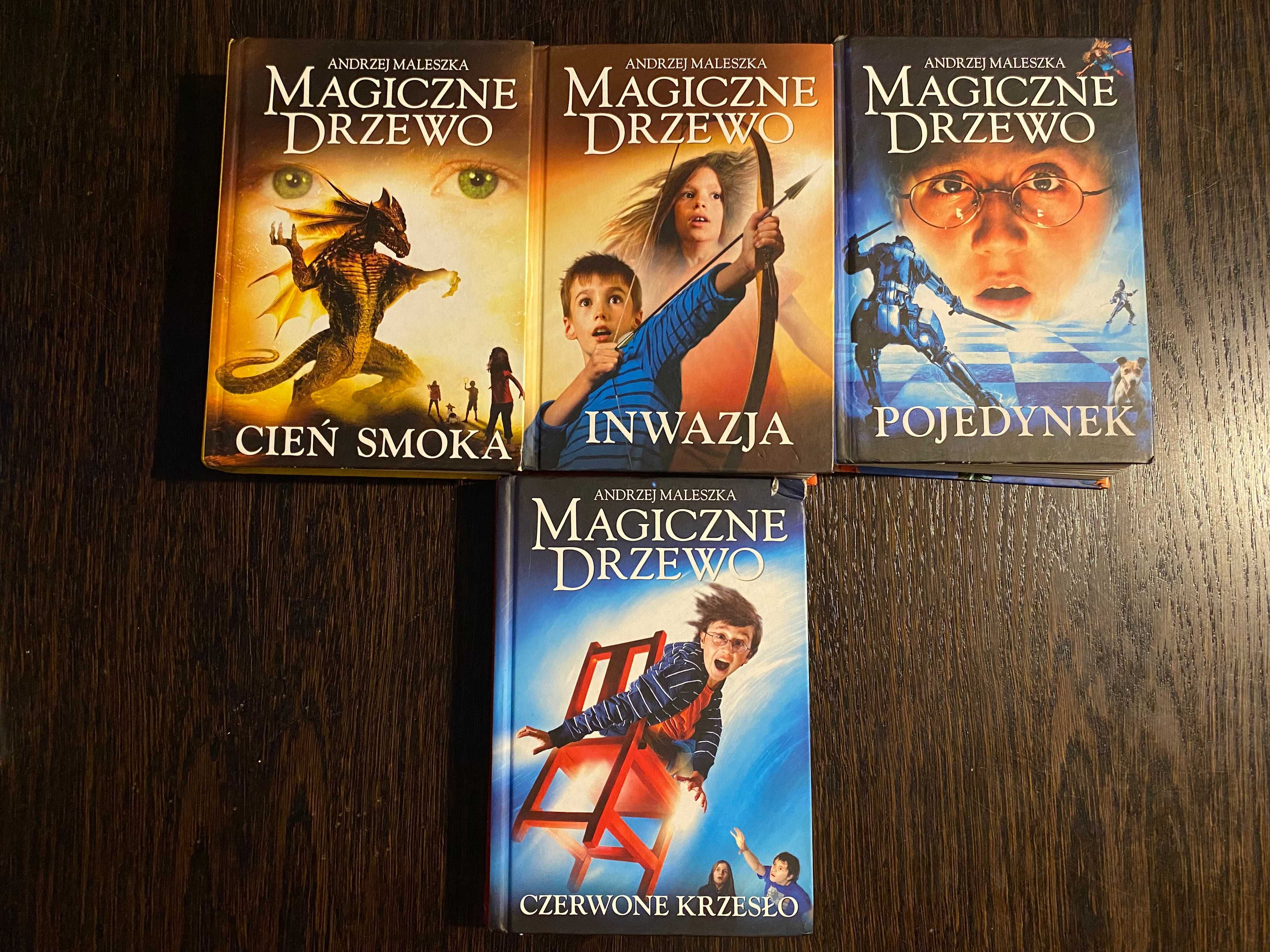 Magiczne drzewo - 4 części; A. Maleszka