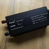 Інверторний пристрій FOVAL 12>220v (Чиста Синусоїда!)