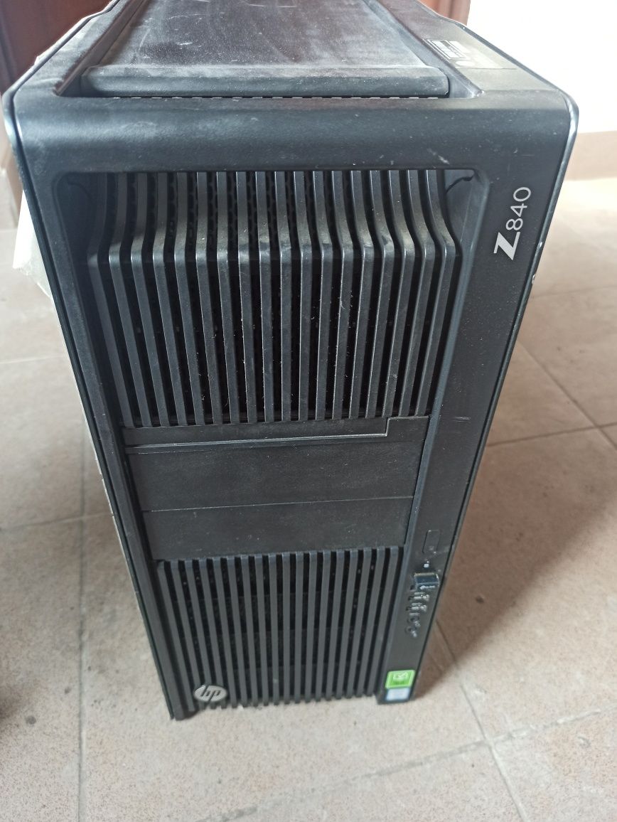 Komputer HP stacja robocza z840/2x e5-2667 v4/128GB/240SSD