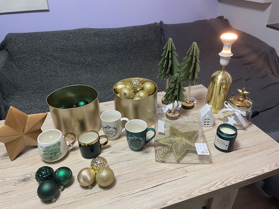 Kubki, bombki i inne - zestaw świąteczny