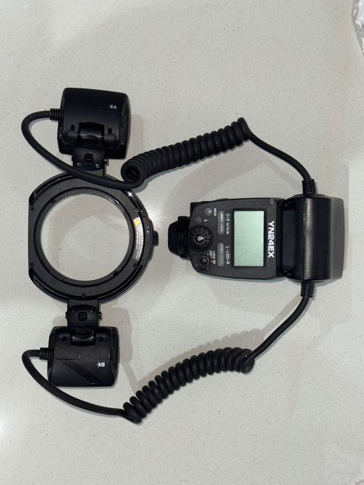 Vendo Flash Yongnuo YN-14EX - Flash macro/anular para Canon, preto