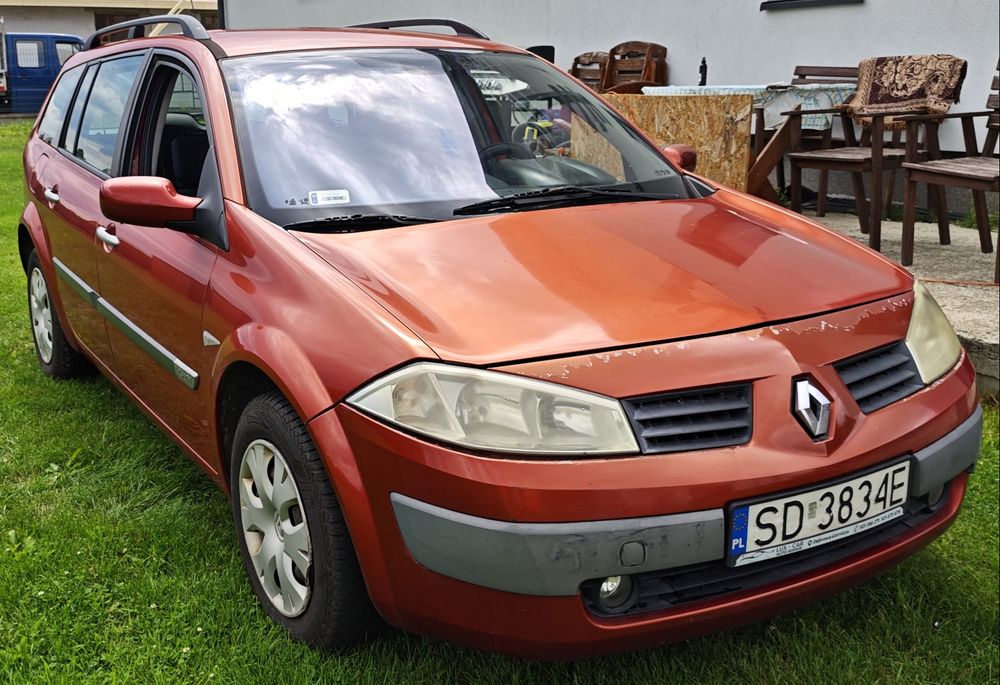 Prywatnie! Megane 2 / 1,6 beznyna. Auto do jazdy