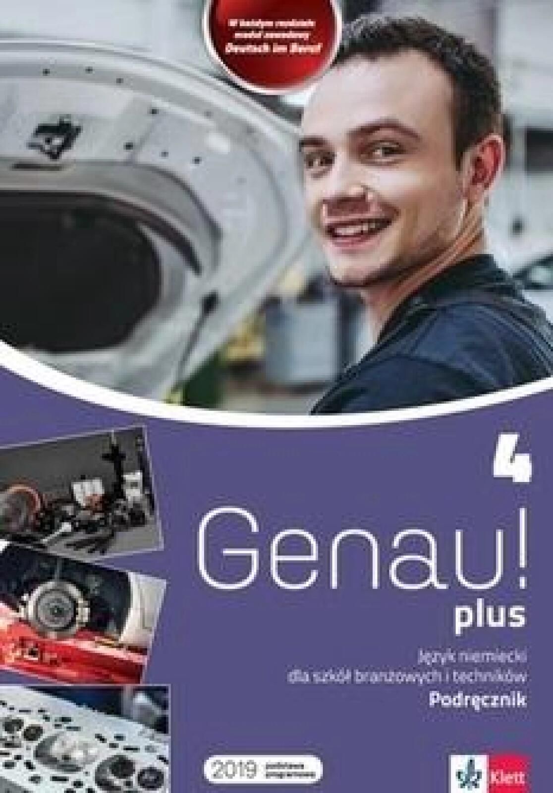 Genau plus 4 Podręcznik LEKTORKLETT Klett Polska praca zbiorowa Rok