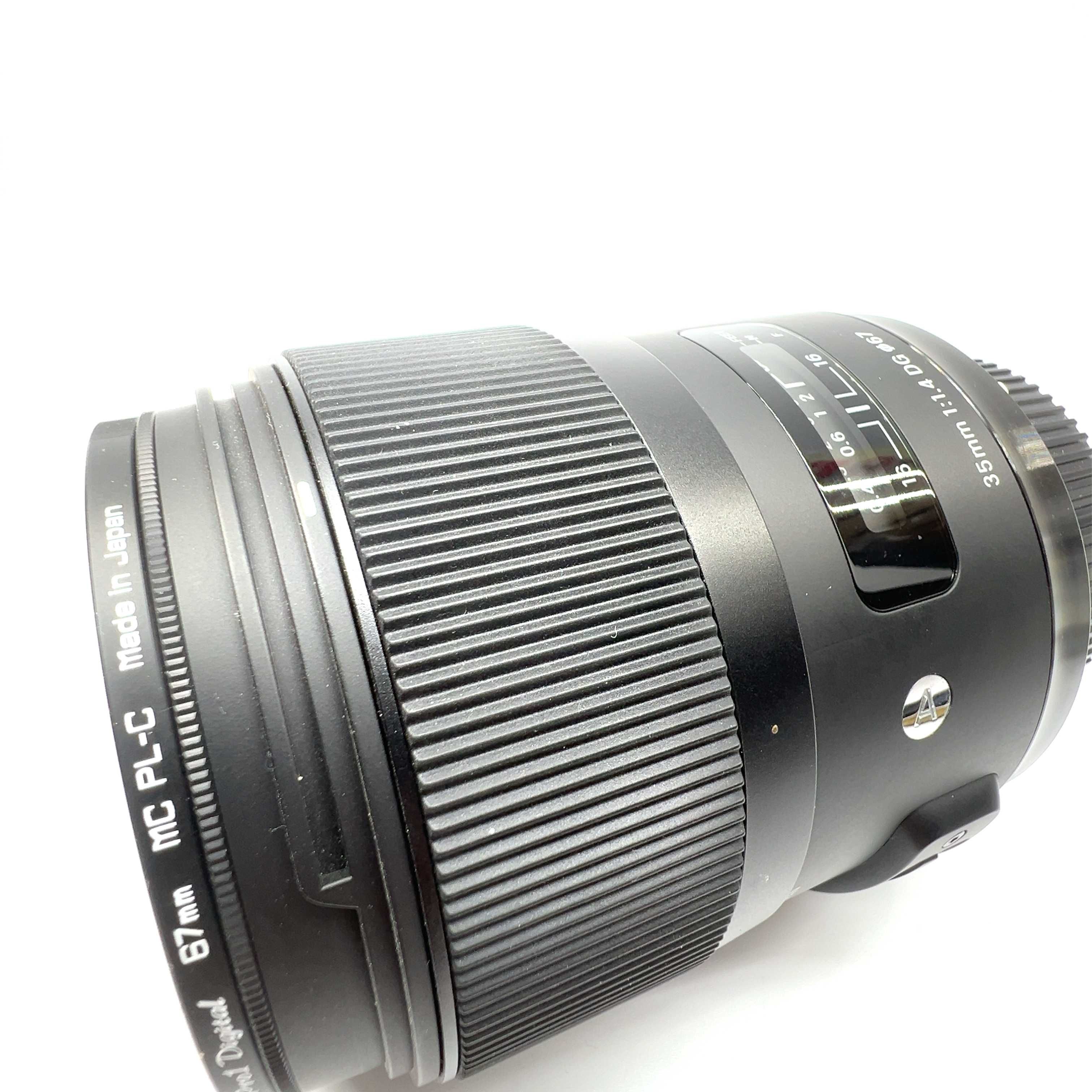 Sigma 35mm 1:1.4 DG 67mm bagnet NIKON Stan doskonały!
