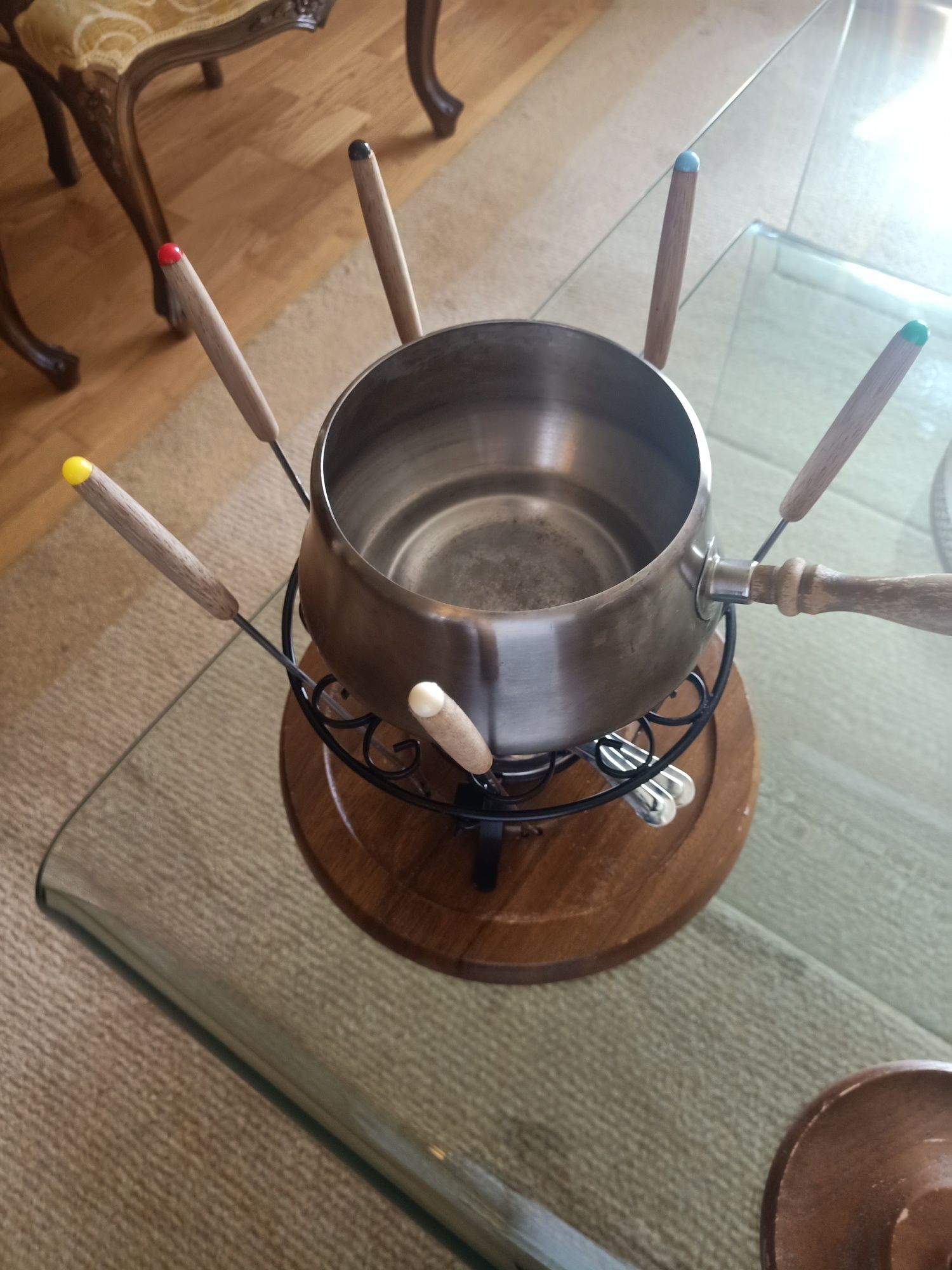 Panela fondue antiga