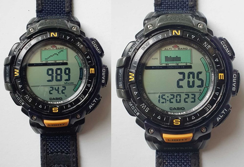 zegarek Casio PRG-40 ProTrek barometr altimetr termometr kompas