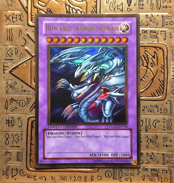 Blue-Eyes Ultimate Dragon - Edição Limitada Yugioh