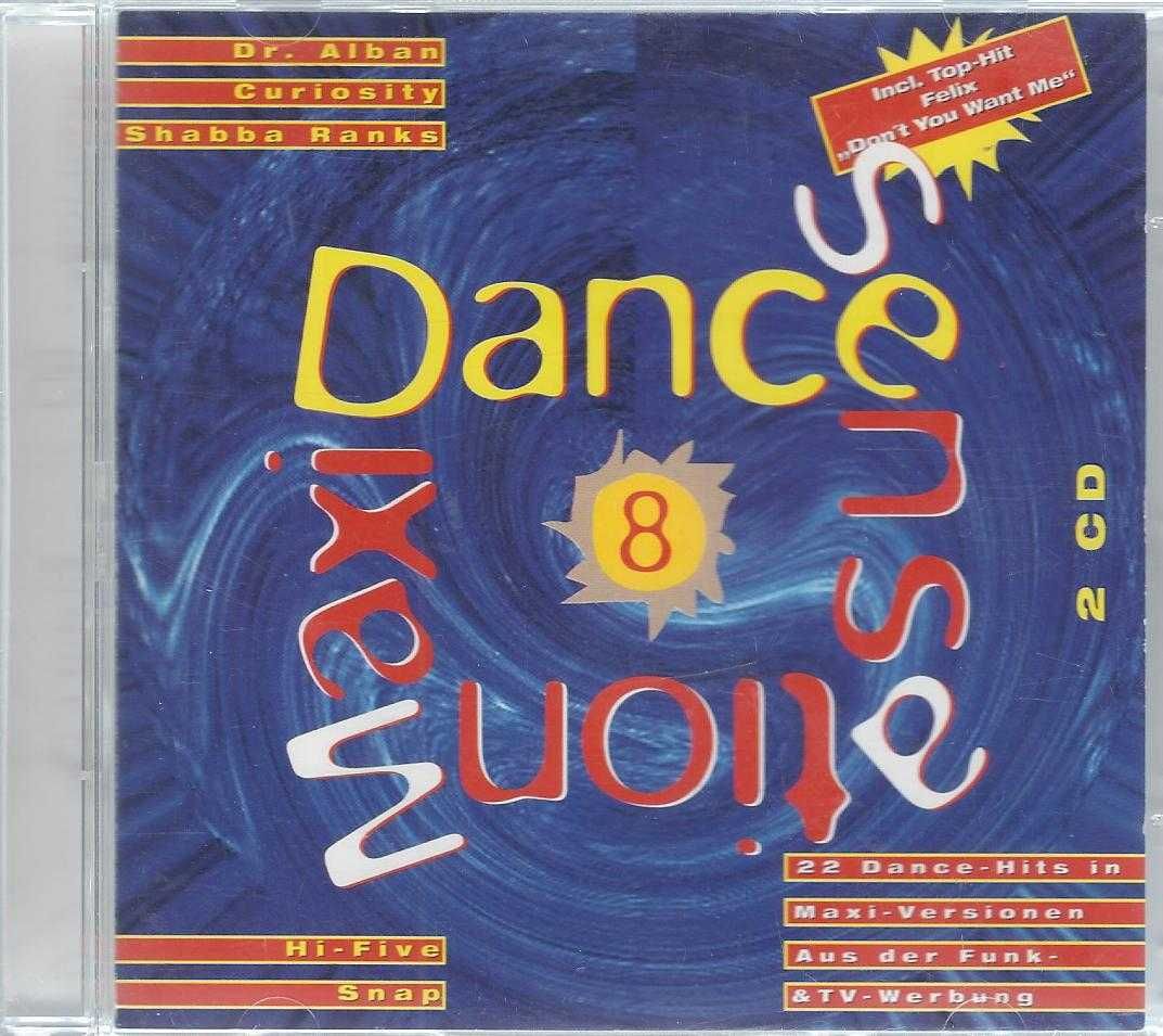 2 CD Składanka Maxi Dance Sensation 8 (1992) (Ariola)