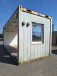 Kontener biurowy modułowy budowlany Containex 3 sciany 6x2.5m