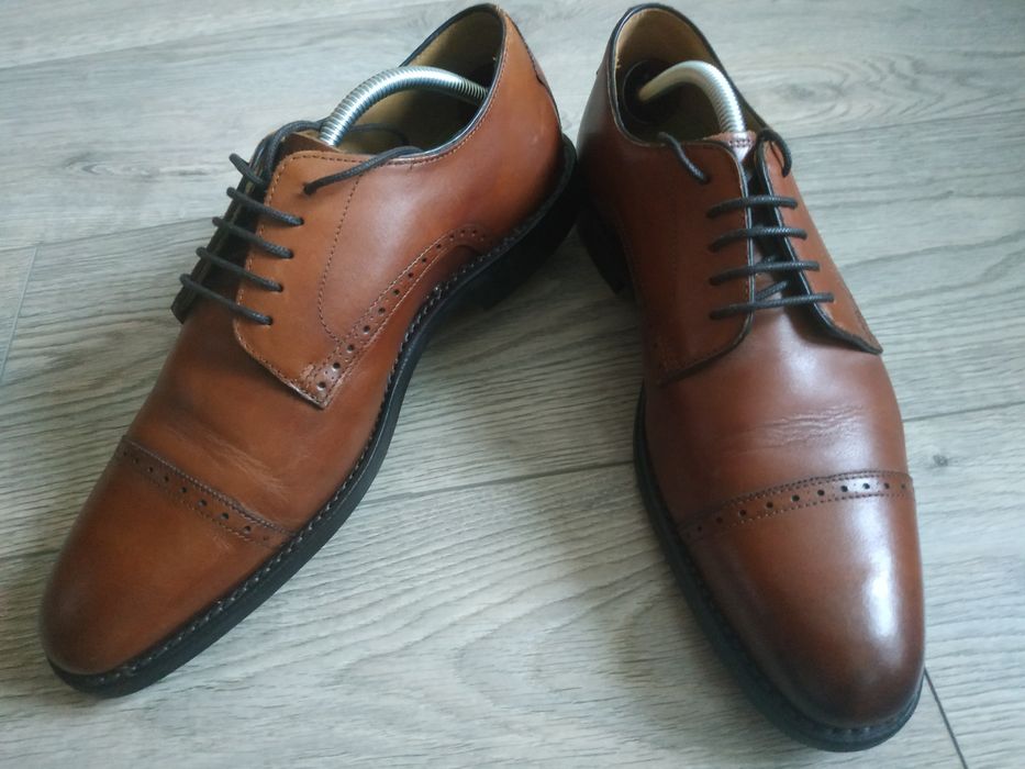 Туфли оксфорды дерби Oliver Sweeney 44р. Goodyear Welted