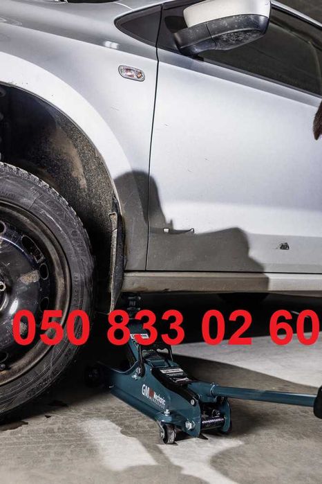 Домкрат підкатний гідравлічний ЖАБА 2.5T H-80/360MM HFJ36025 Німеччина