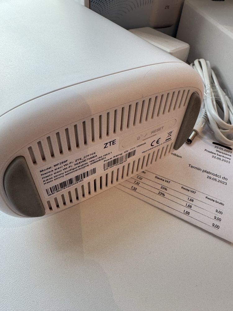 Router ZTE MF289F