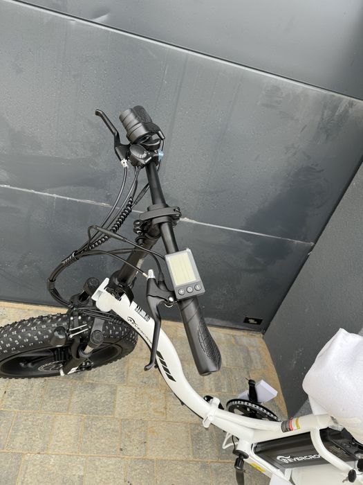 Rower elektryczny EVERCROSS składany 12Ah bateria koła 20 grube