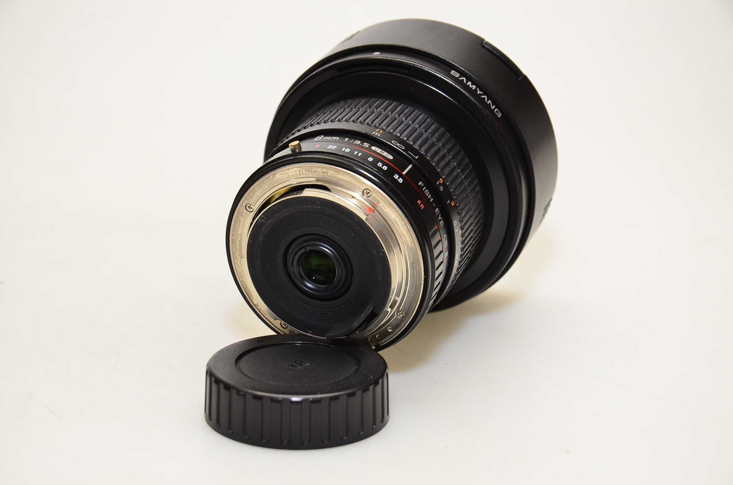 Obiektyw Samyang Pentax K 8mm F3.5 UMC Fisheye CS II