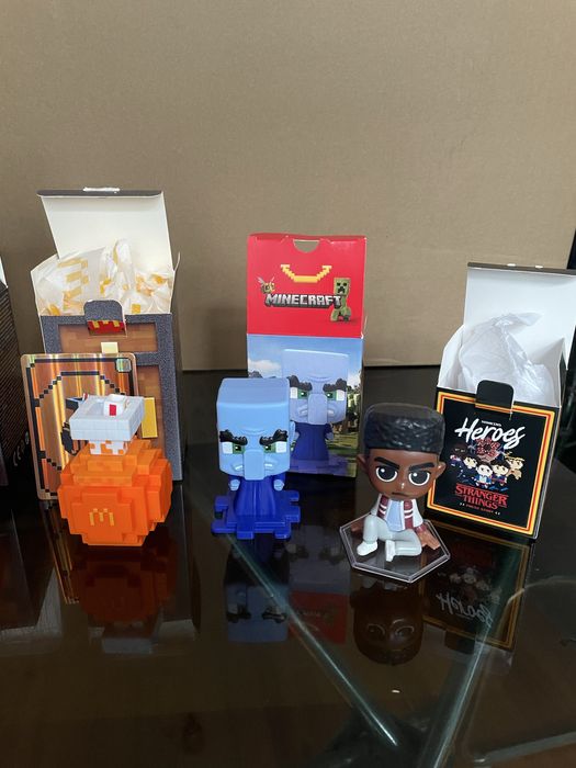 Mc Donalds Minecraft e Stranger Things