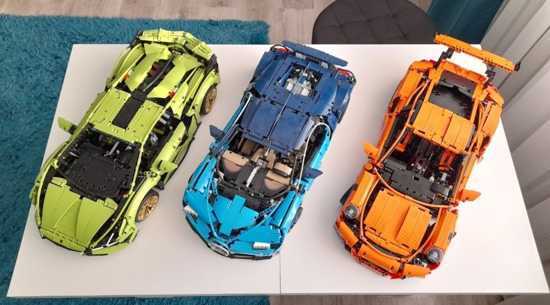 Porsche 911 GT3 RS klocki technics Lepin zgodne z 42056