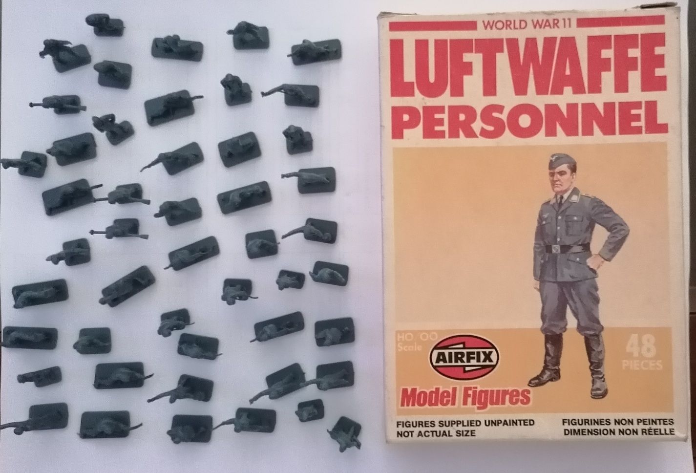 Airfix Luftwaffe personnel