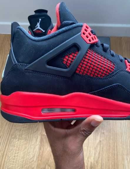 Jordan 4 Retro Red Thunder R.43
