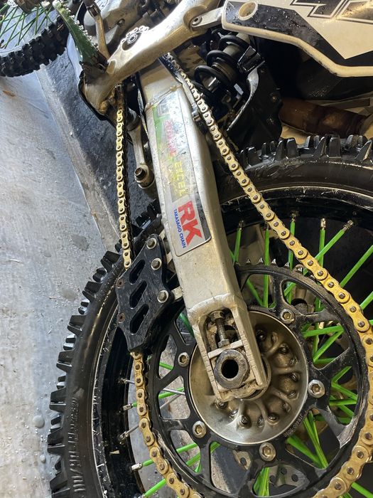 Kawasaki kxf 450 na podwujnym wtrysku