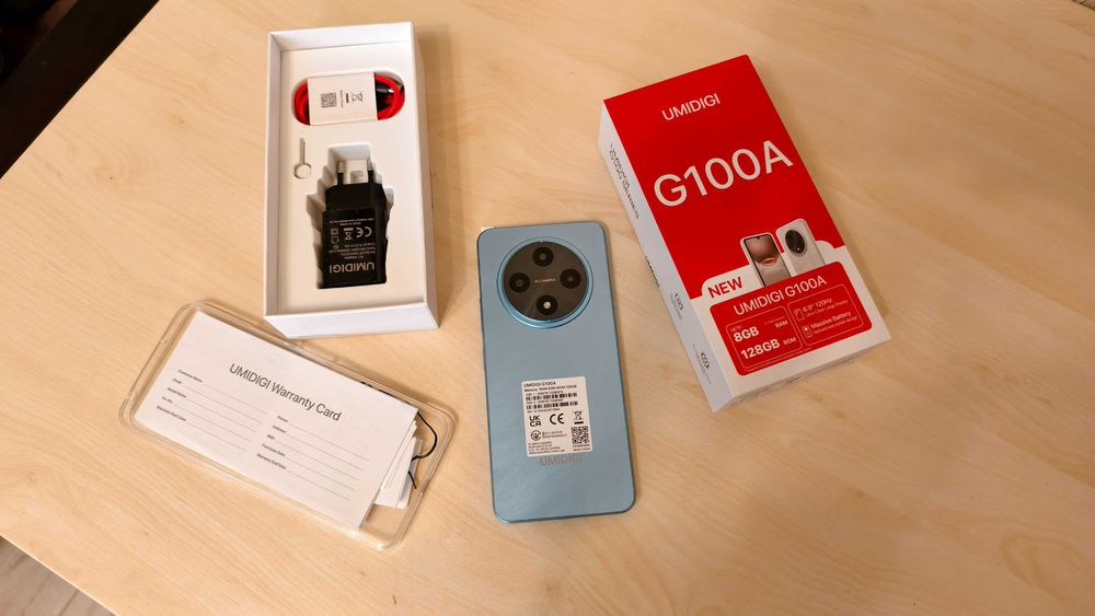 Смартфон UMIDIGI G100A: 6,9"\120 Hz, 4GB\128GB, 6000 mAh