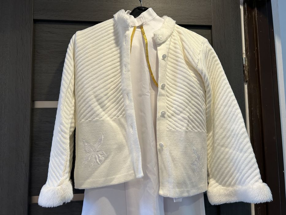 Alba komunijna+wianki,pasy,rekawiczki,torebka