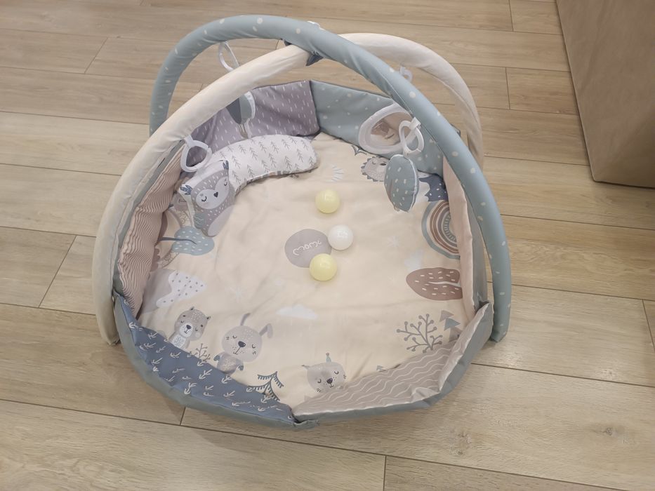 Дитячий килимок MoMi Pastel 3 в 1