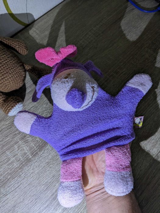 Лялька на пальці тканина