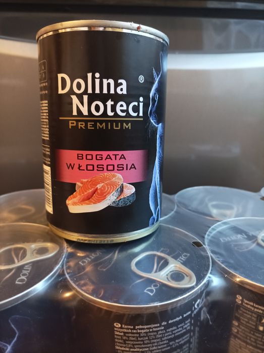 Mokra karma dla kota Dolina Noteci bogata w łososia 10 x 400g