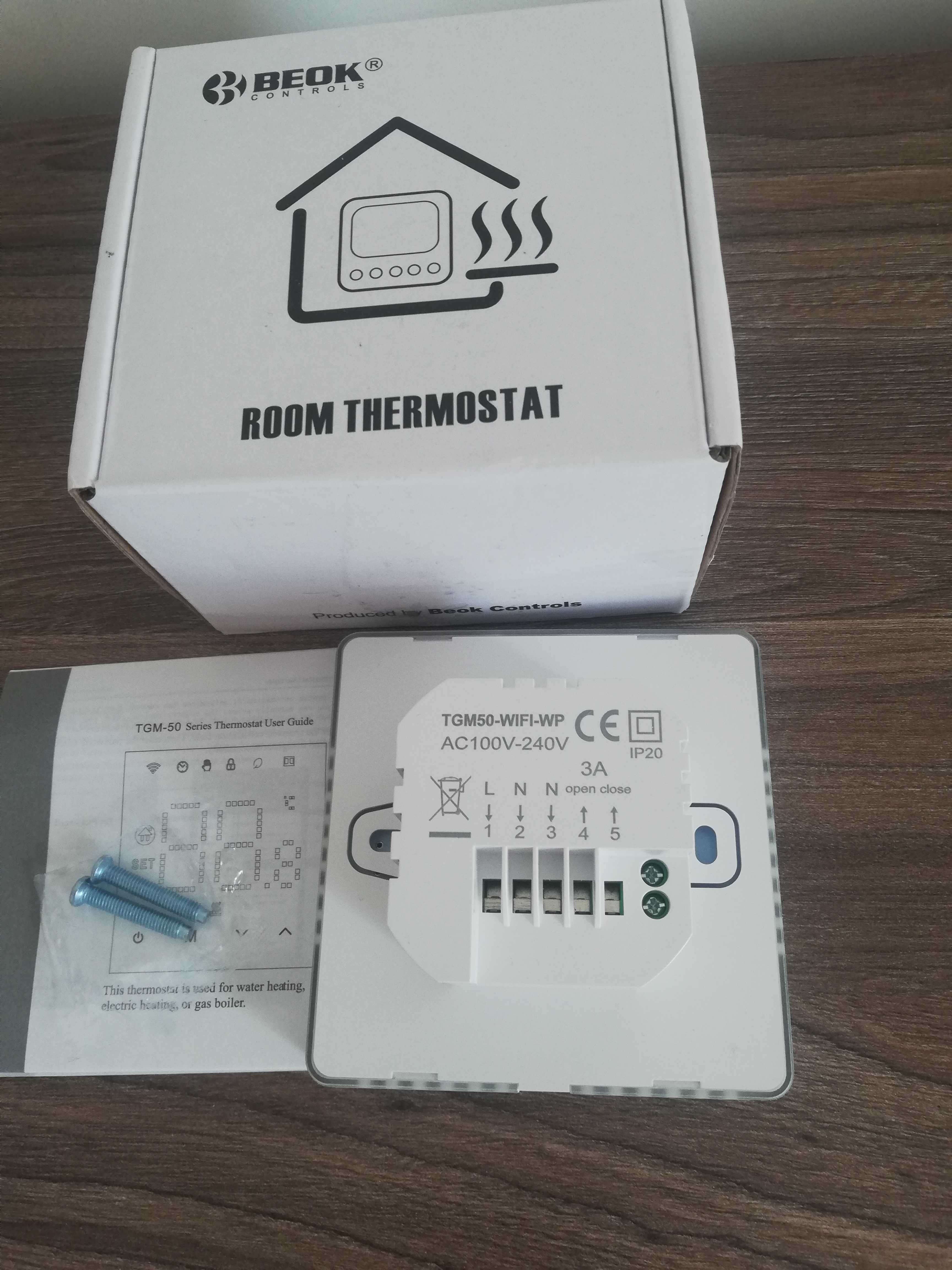 Inteligentny thermostat Beok TGM50 – WIFI –WP.