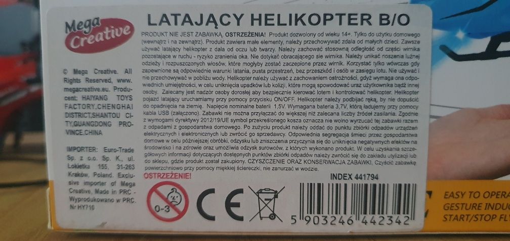 Latający helikopter