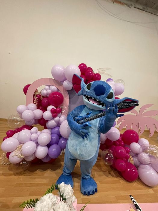 Presença mascote stitch e Angel