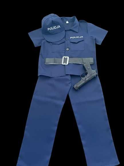Strój kostium policjanta
