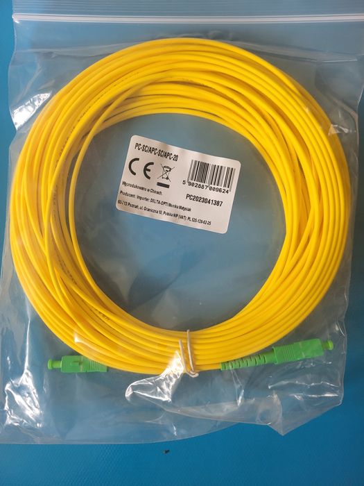 Sprzedam kabel światłowodowy 20m