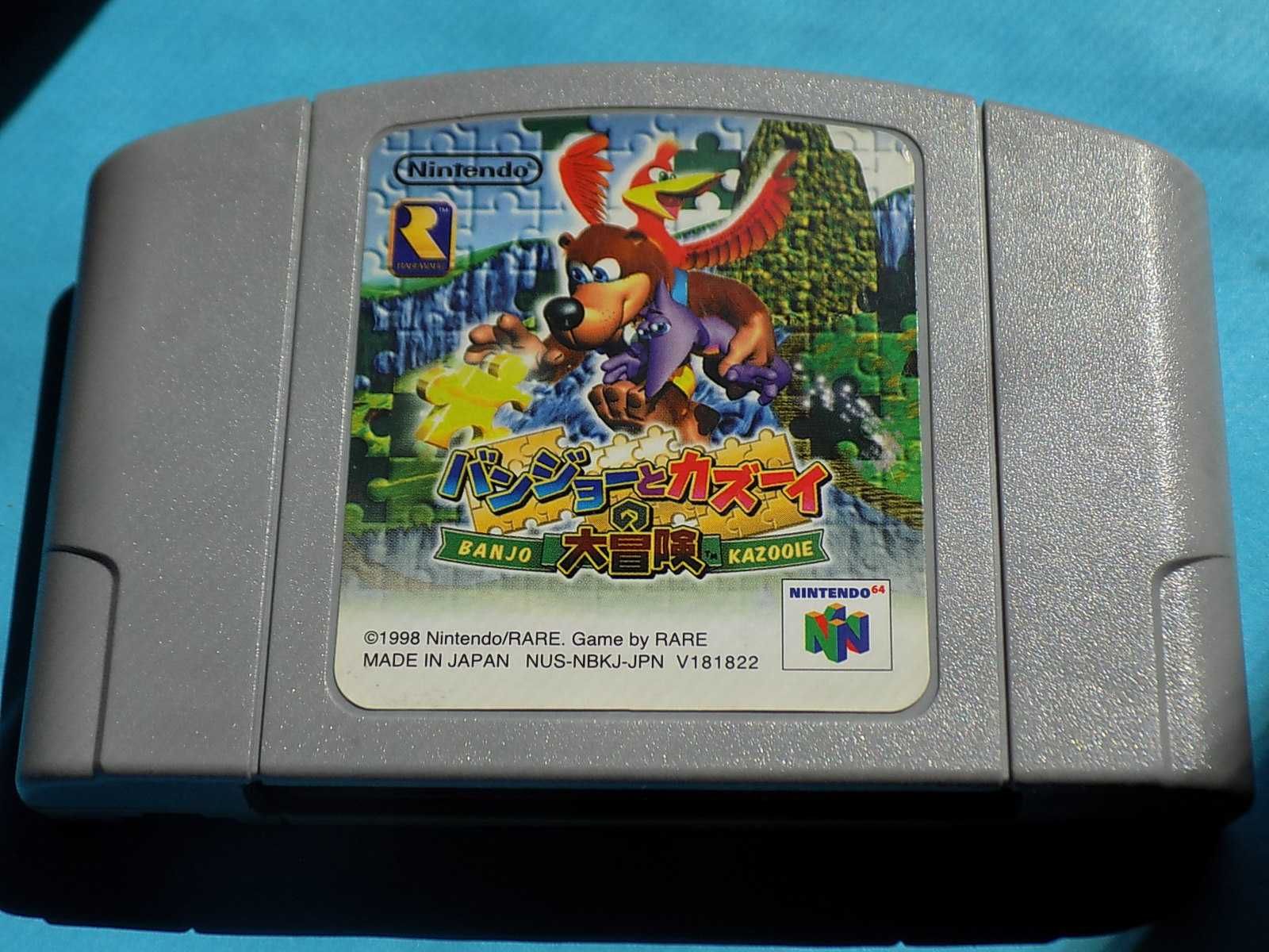 Banjo-Kazooie - gra na Nintendo 64 w regionie NTSC jap (działa na USA)