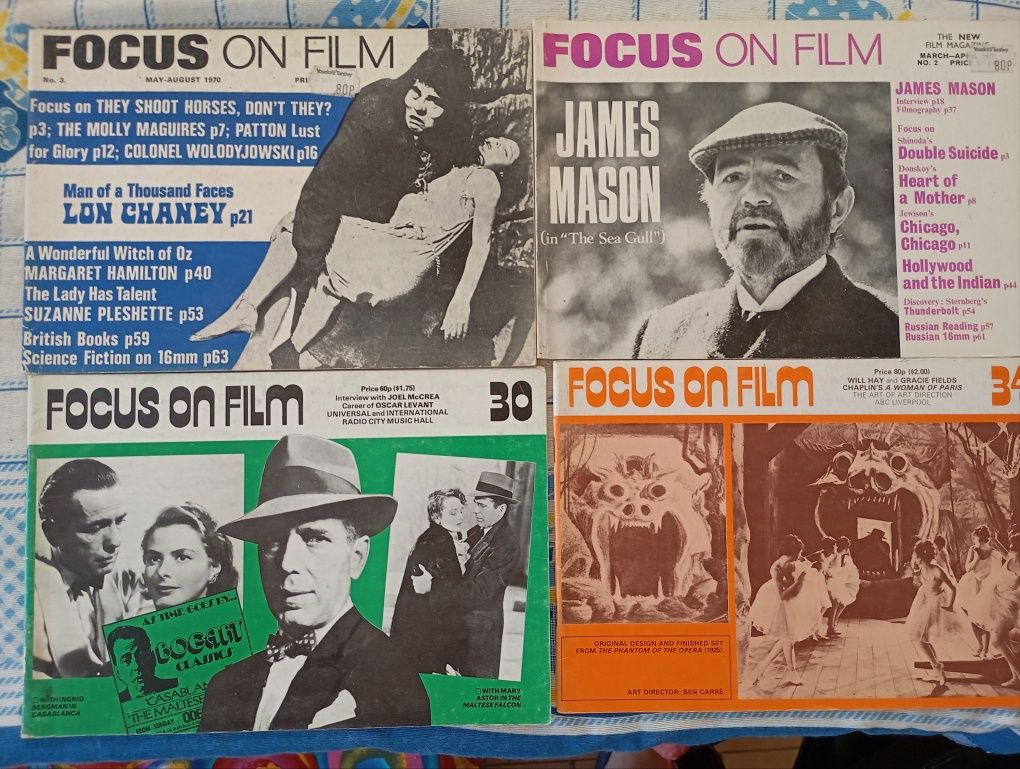 Colecção Revista Antiga FOCUS ON FILM