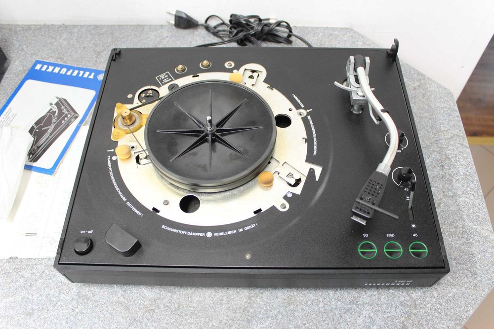 Gramofon Telefunken S 600 Shure V 15 III / Ortofon AS 212 Top Klasyk