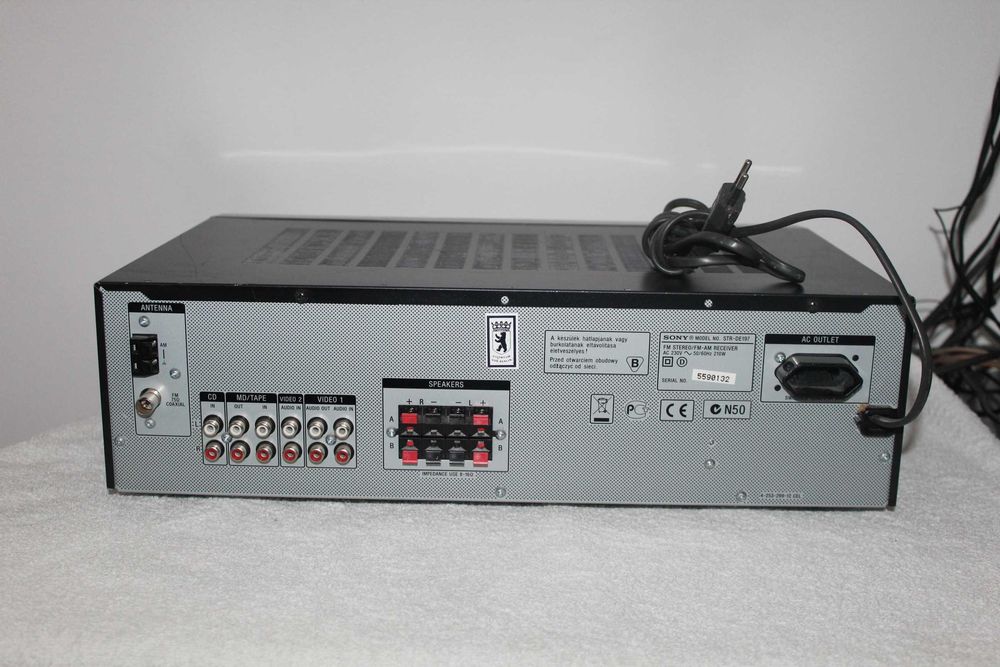 SONY STR-DE 197 Amplituner wzmacniacz kino domowe 5.1 Wysyłka