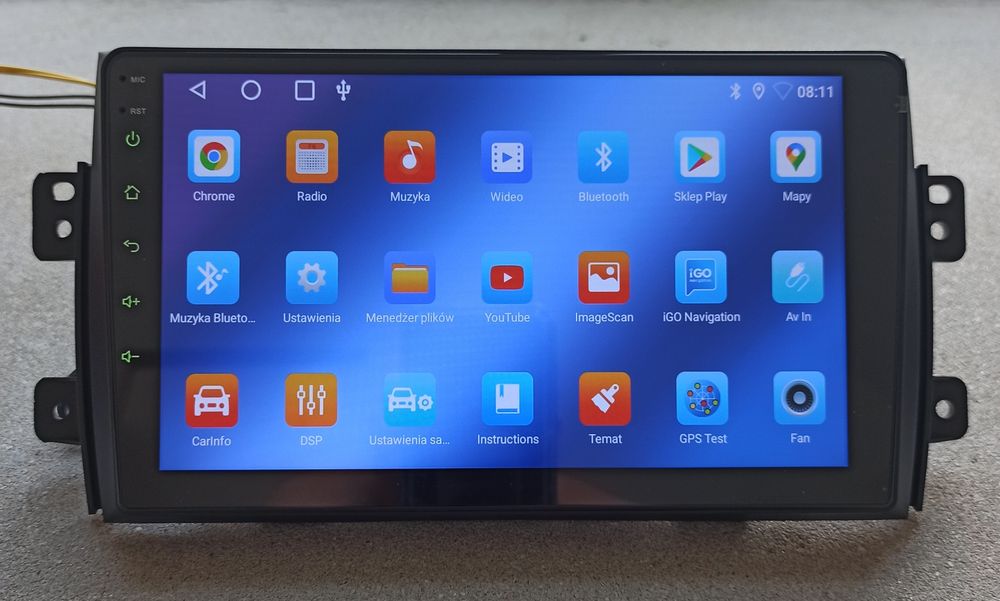 Radio Android Suzuki sx4, Fiat Sedici 4/32 RAM,Wi-Fi,GPS, Bluetooth
+