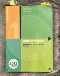 Matematyka - Podręcznik do liceum i techników klasa 1. Zakres pods.