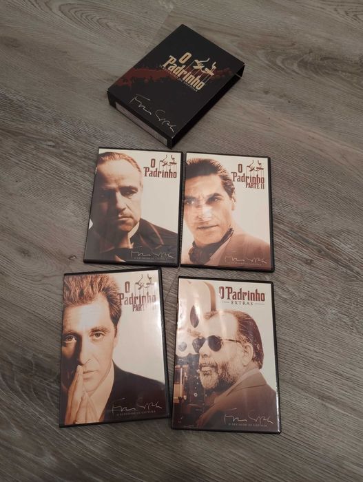 Trilogia O Padrinho + extras (dvd's)