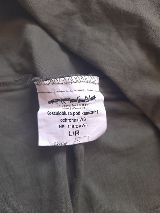 Combat shirt, koszulobluza pod kamizelkę ochronną ws nr. 115/dkws