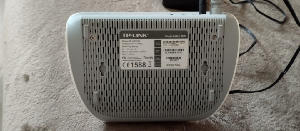 Modem wi-fi tp link Orange TD-W8950N