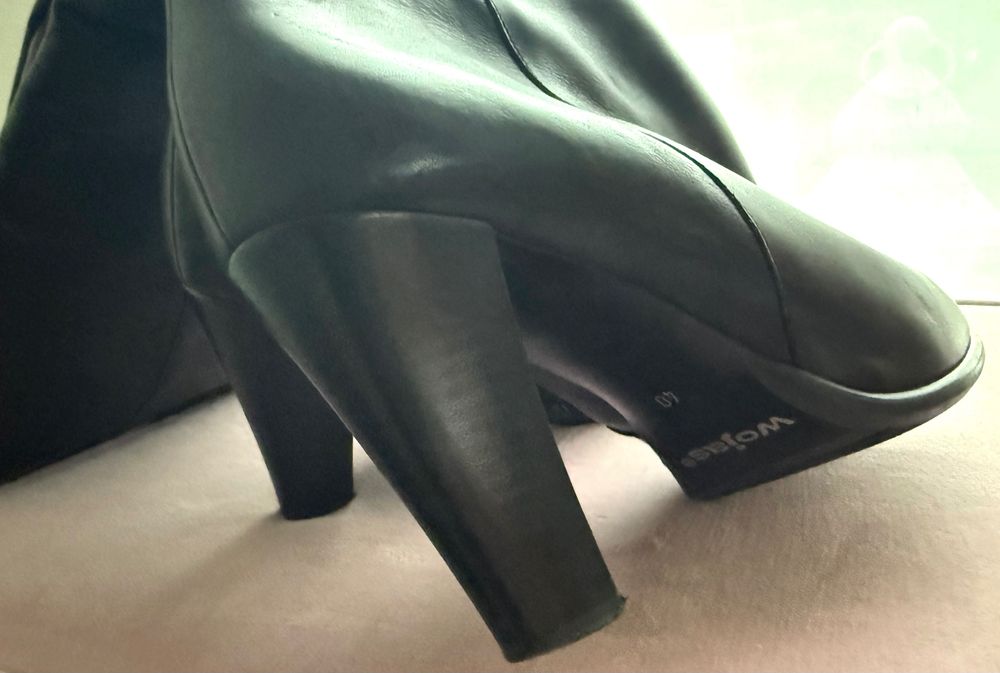 Kozaki skórzane, Wojas, rozm. 40