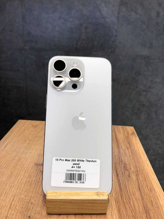 Вживаний Iphone 15 Pro Max 256 White Titanium Кредит, оплата частинами