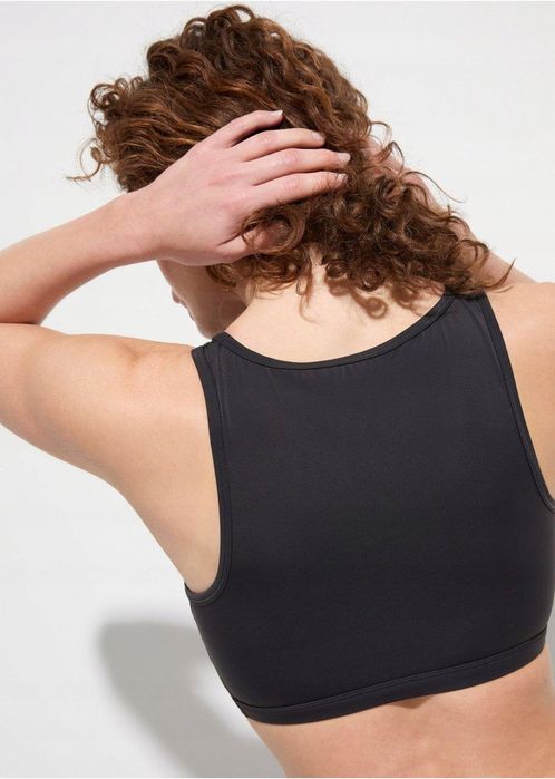B.P.C bikini bustier z siateczką i z figami ^40