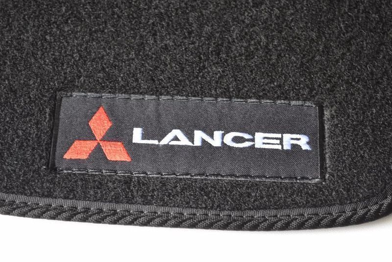 Текстильные коврики в салон для Mitsubishi Lancer 10 X 9 (2003-2015)