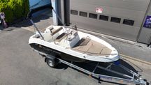 Atlantic Marine 490 Open z EPROPULSION 6.0 evo 100 % elektryczna łódź