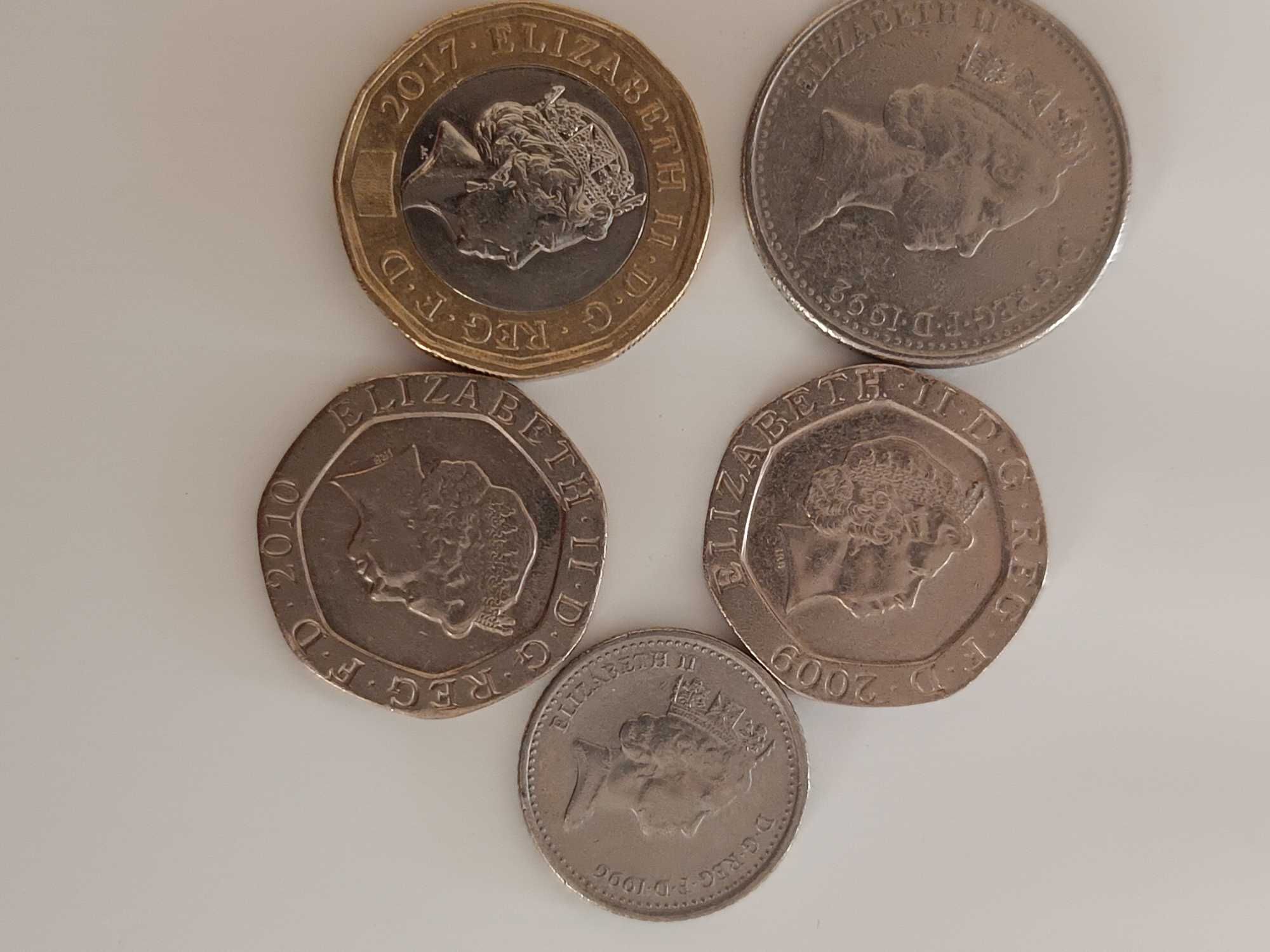 Монети Англія лот
