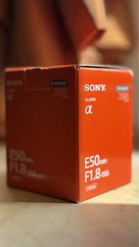 Sony E 50  f 1.8